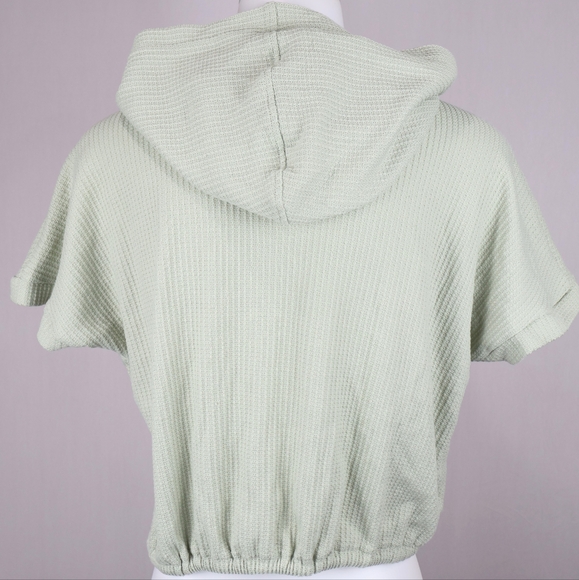Paper Crane Sage Green Hooded Sweatshirt - Picture 3 of 7